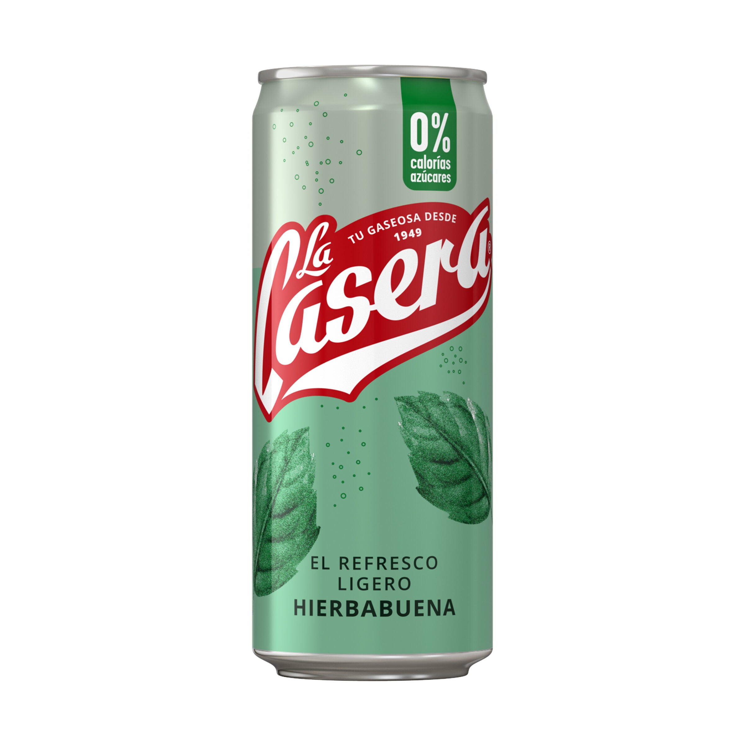 Gaseosa toque hierbabuena lata La casera 330ml