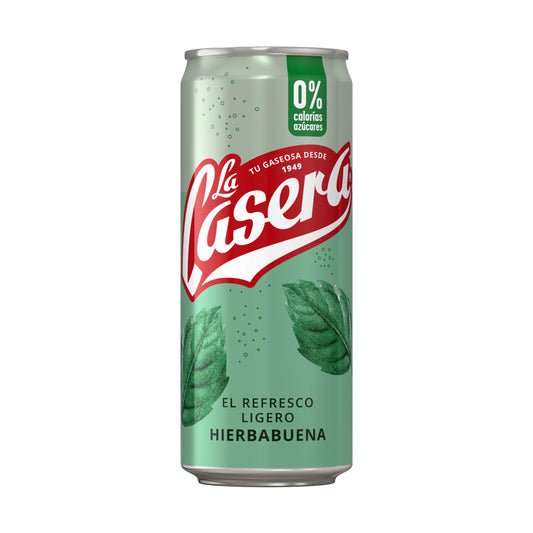 Gaseosa toque hierbabuena lata La casera 330ml La Despensa