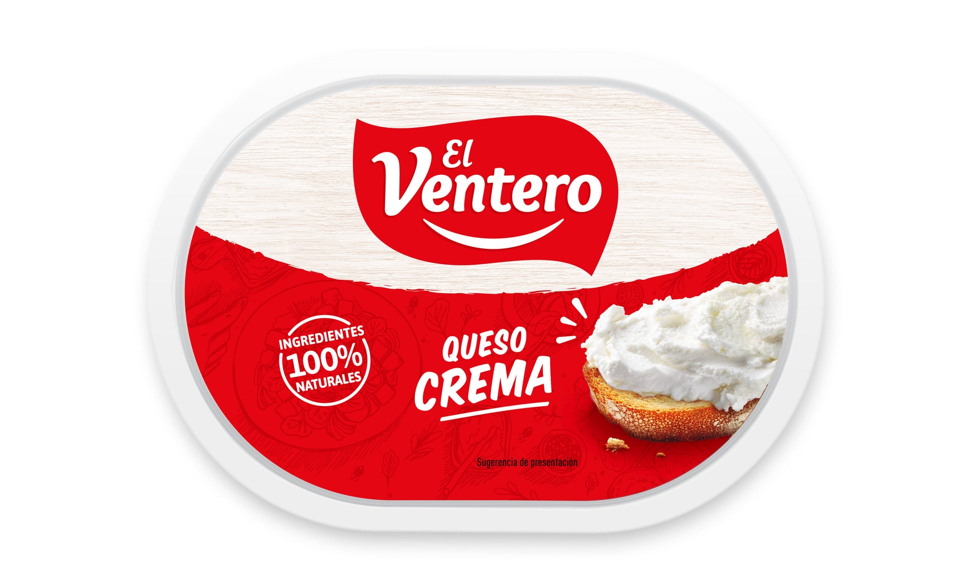 Crema de queso  El ventero 180g