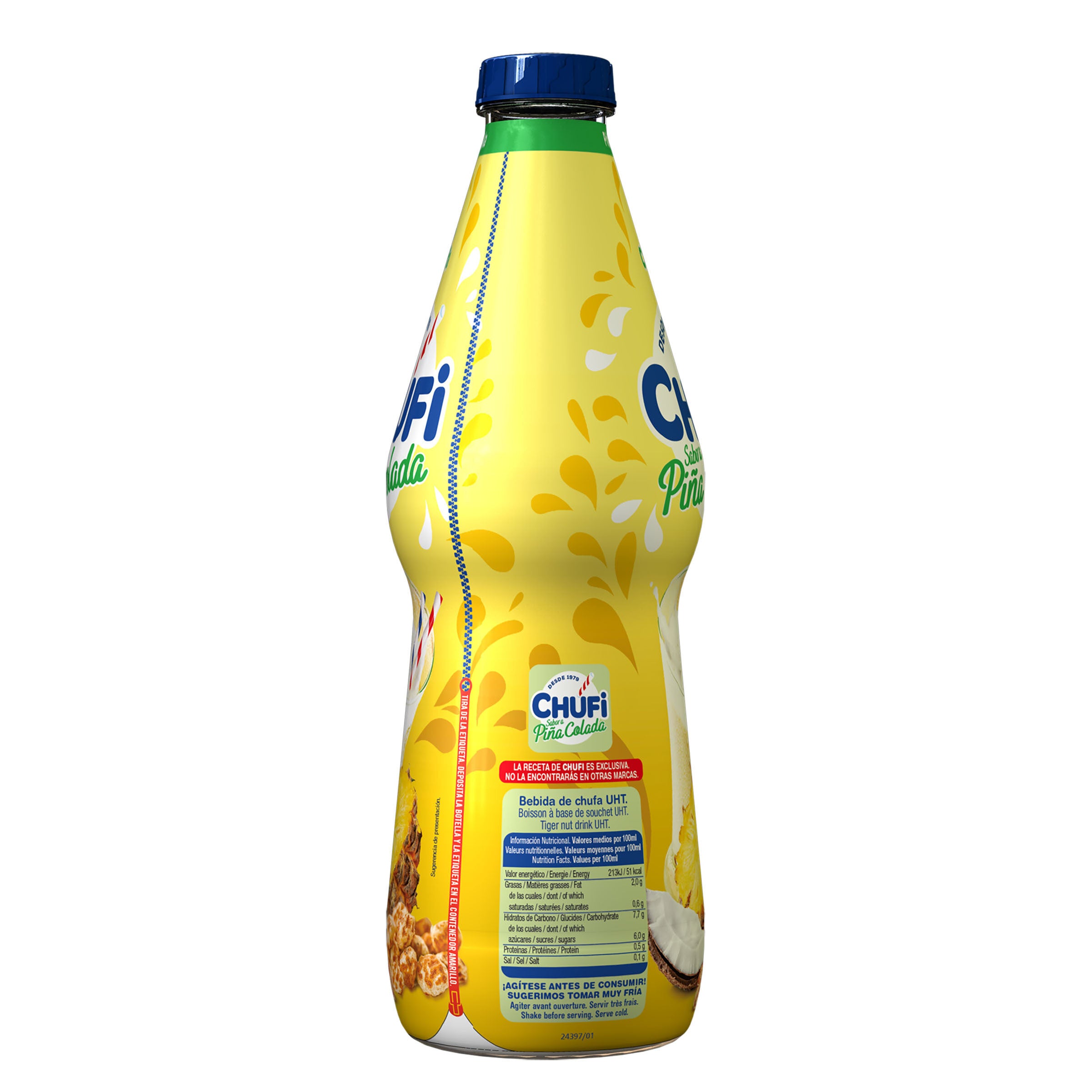 Horchata piña colada Chufi 1l