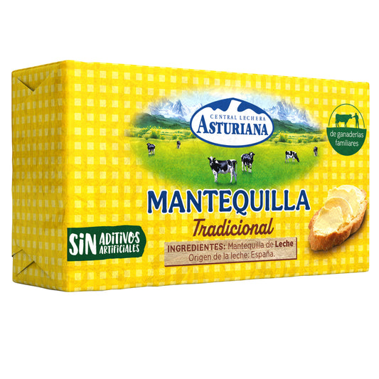 Mantequilla pastilla Asturiana 250g La Despensa