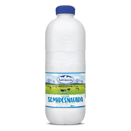 Leche semidesnatada Asturiana 2.2l La Despensa