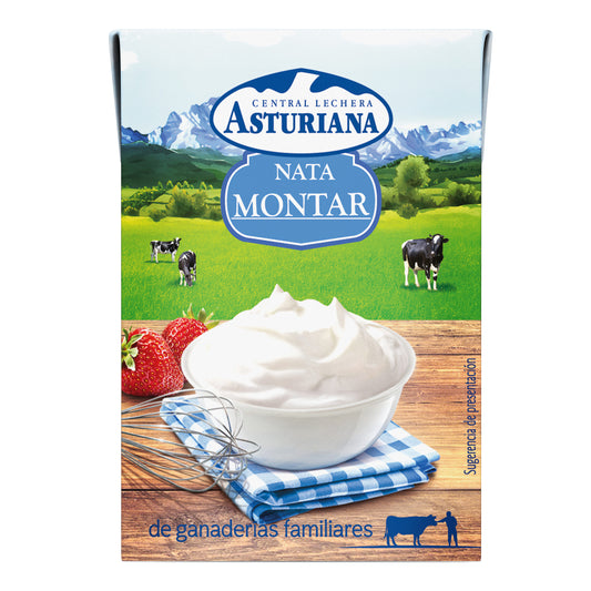 Nata liquida para montar Asturiana 200ml La Despensa