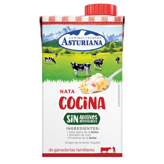 Nata para cocinar Asturiana 500ml La Despensa