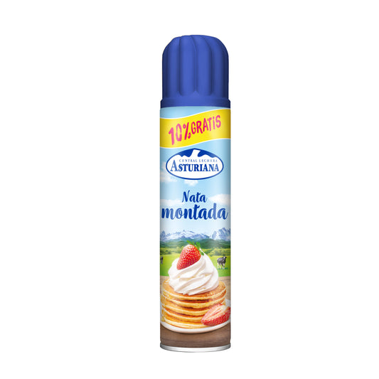 Nata spray clasica +10% gratis Asturiana 250ml La Despensa