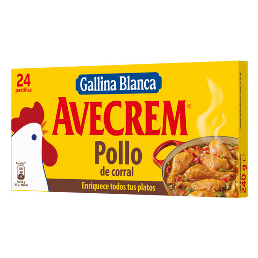 Pastilla caldo pollo Avecrem 24u 240g La Despensa