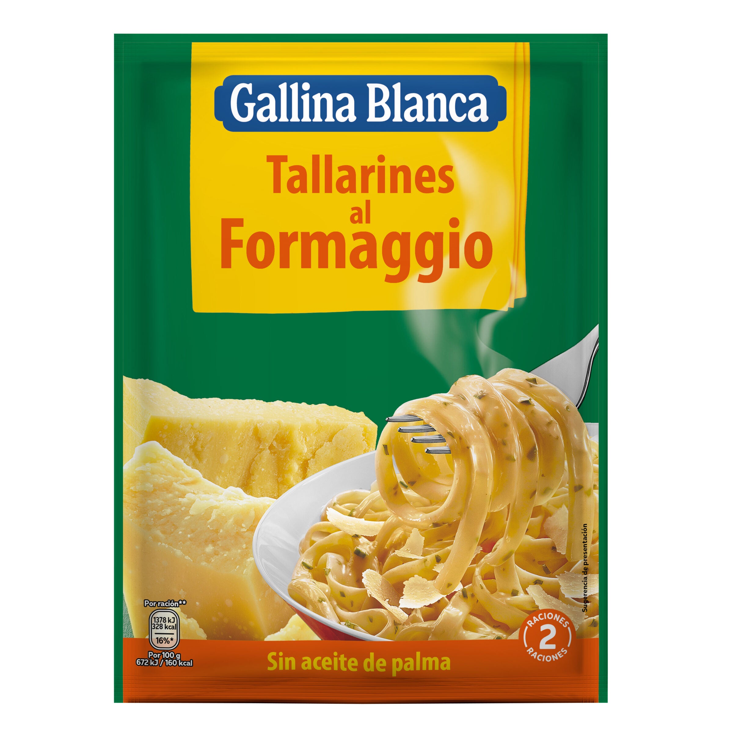 Tallarines parmesana Gallina blanca 145g