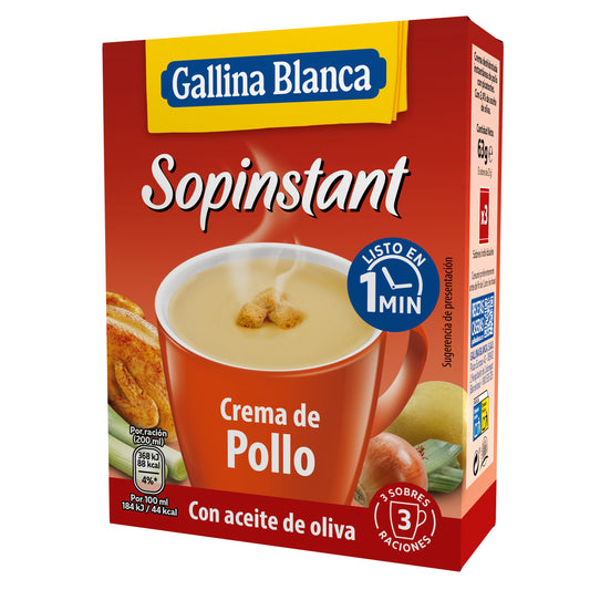 Sopa instantánea pollo Sopinstant 63g La Despensa
