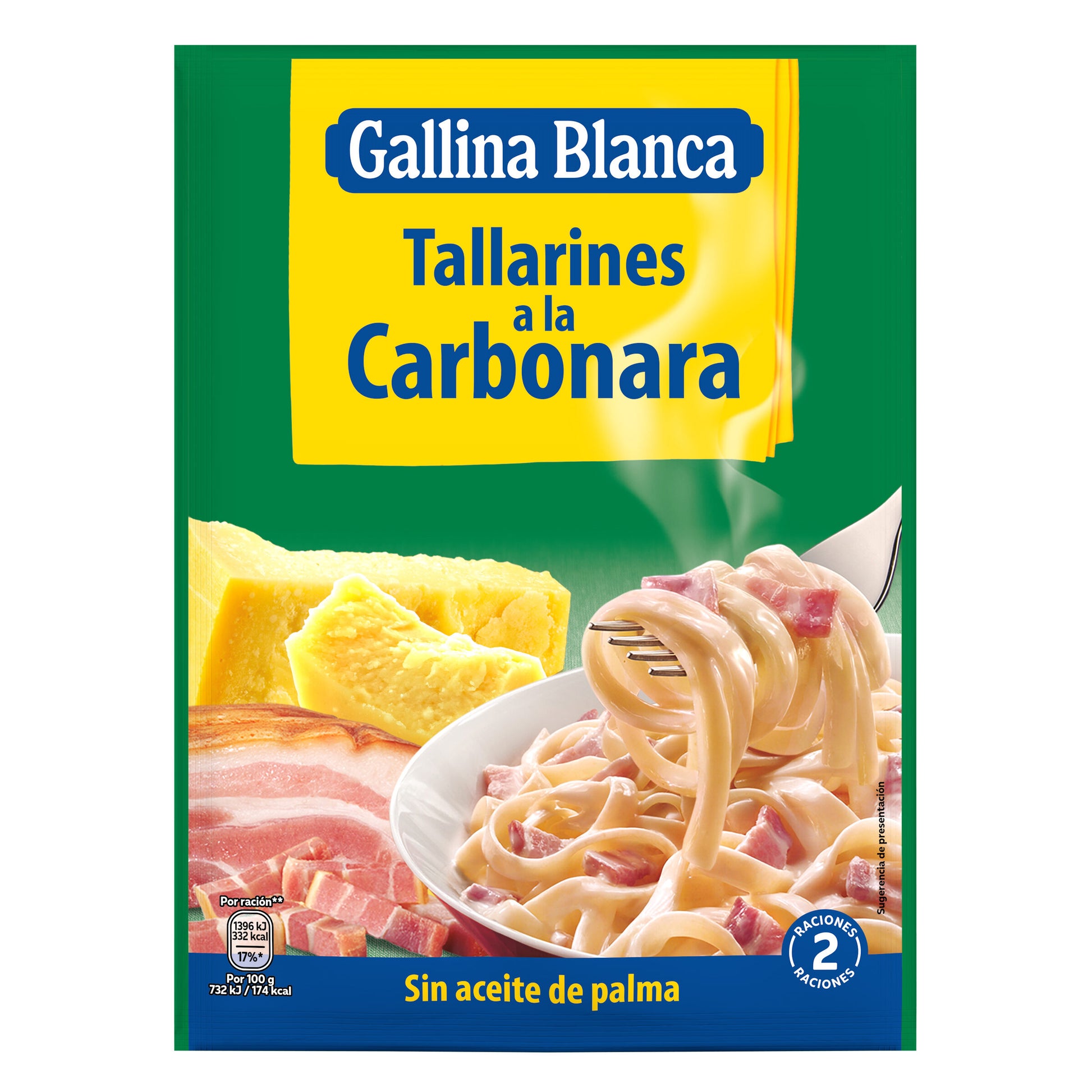 Tallarines carbonara Gallina blanca 145g