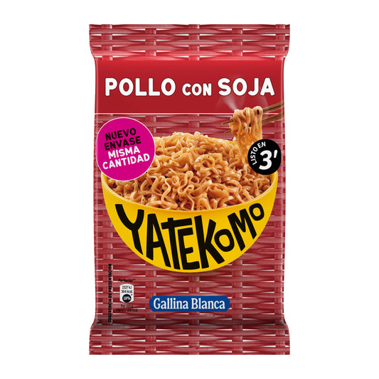Yatekomo pollo/soja bolsa Gallina blanca 79g La Despensa