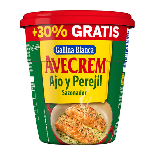 Sazonador ajo perejil Avecrem 100g La Despensa