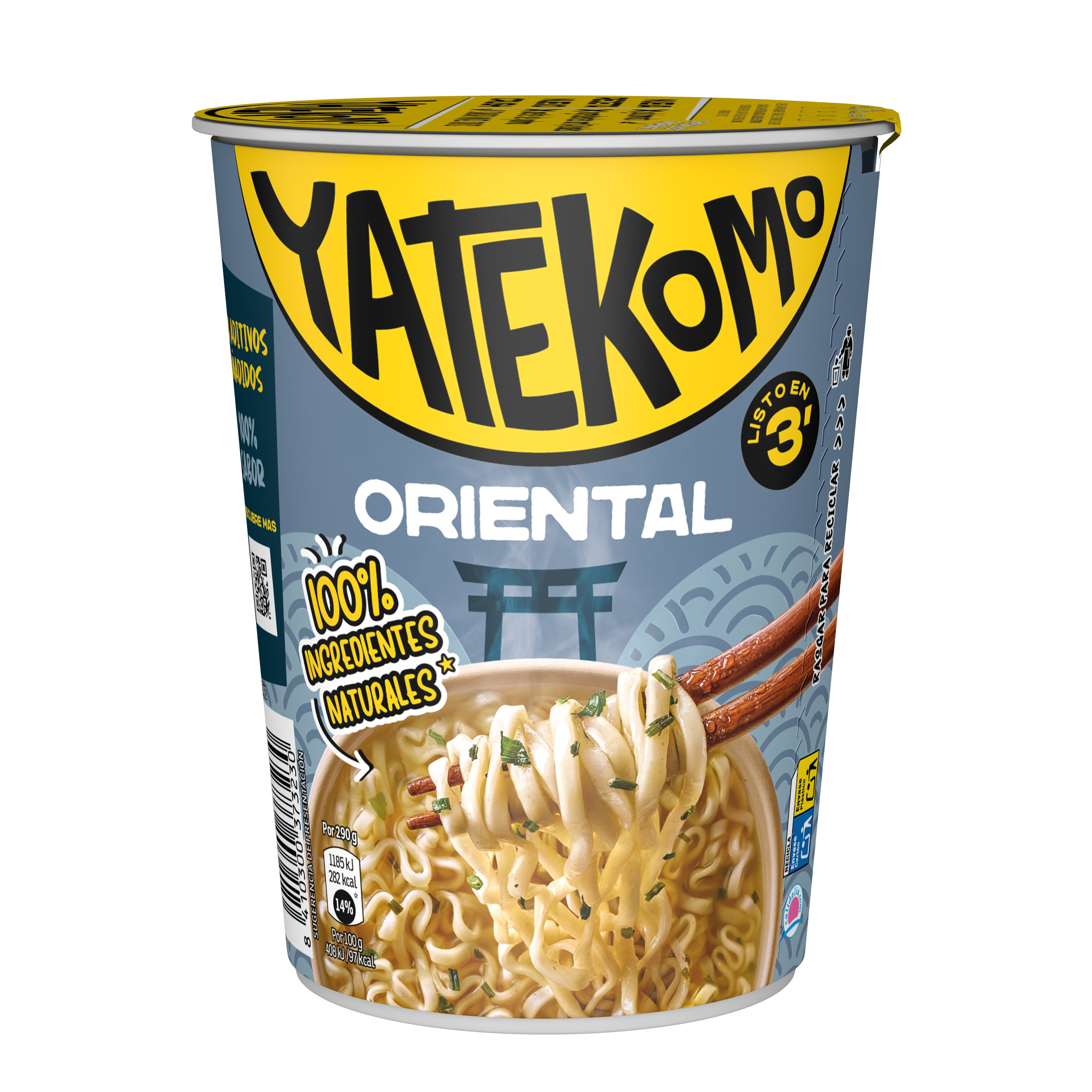 Yatekomo oriental Gallina blanca 60g
