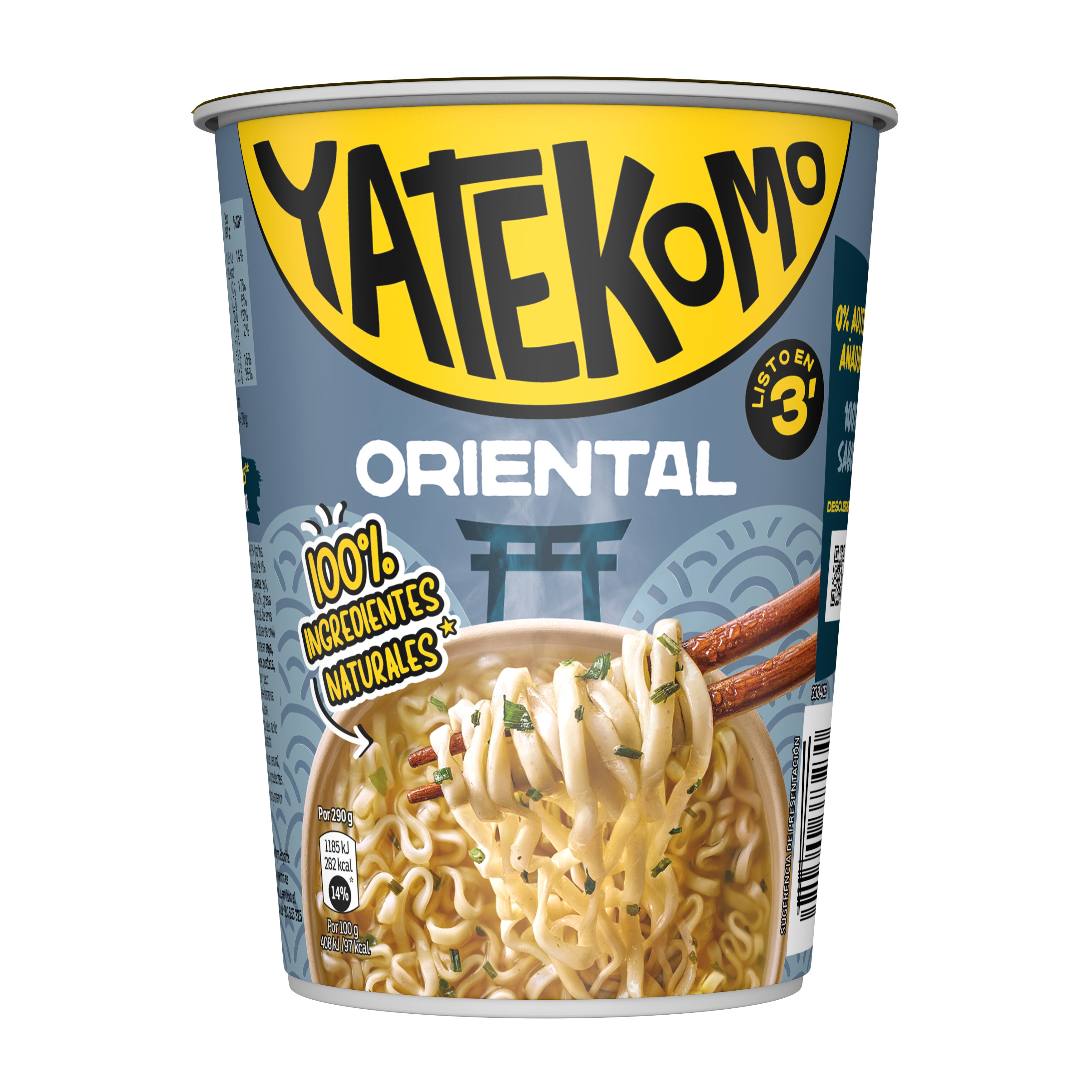 Yatekomo oriental Gallina blanca 60g