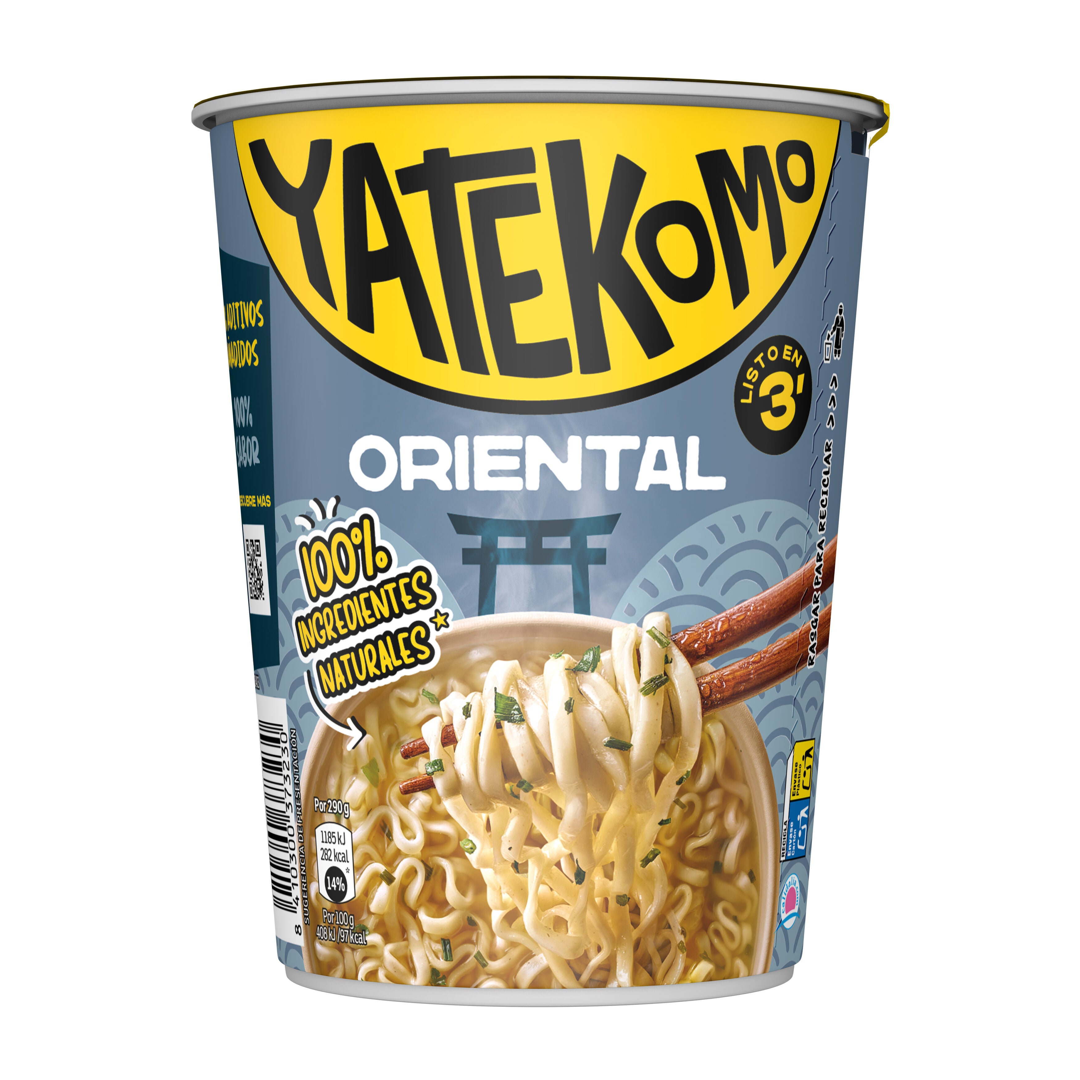 Yatekomo oriental Gallina blanca 60g