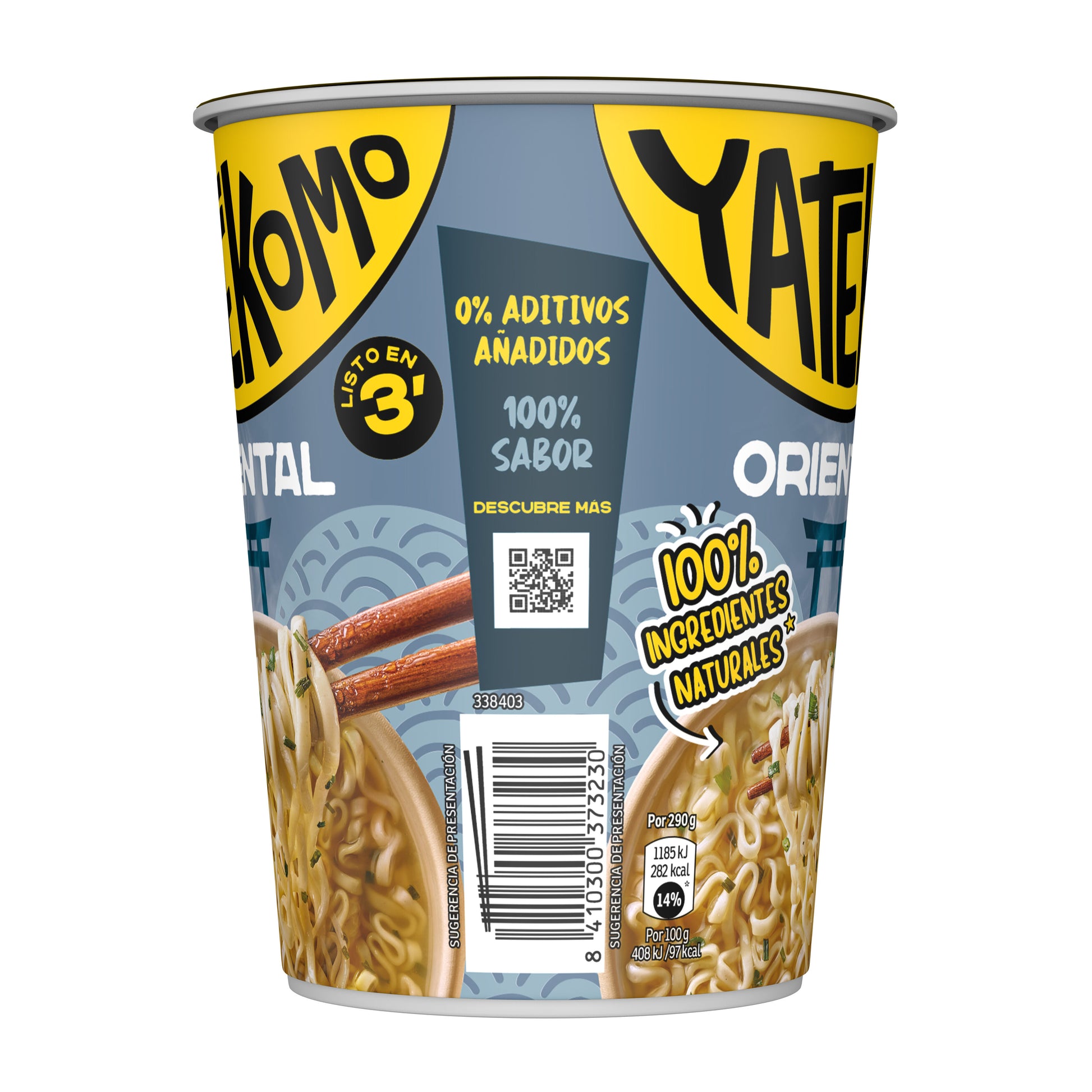 Yatekomo oriental Gallina blanca 60g