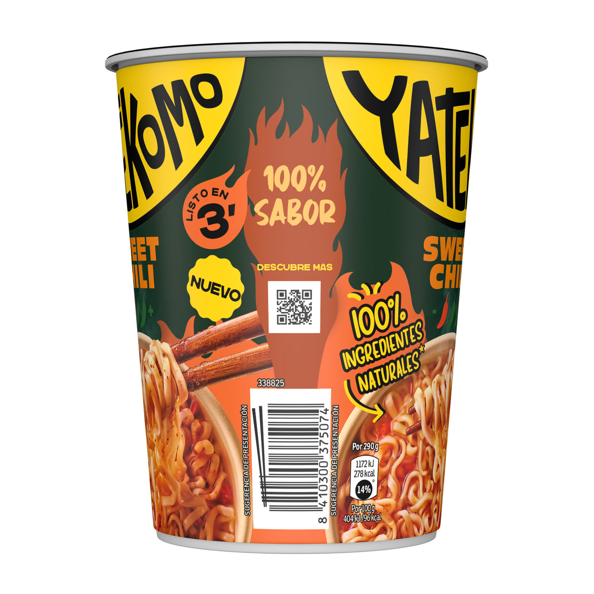 Yatekomo sweet chili Gallina blanca 60g