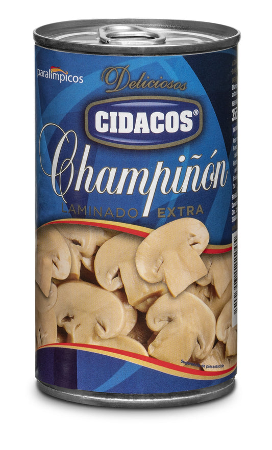 Champiñón laminado lata Cidacos 180g escurr La Despensa