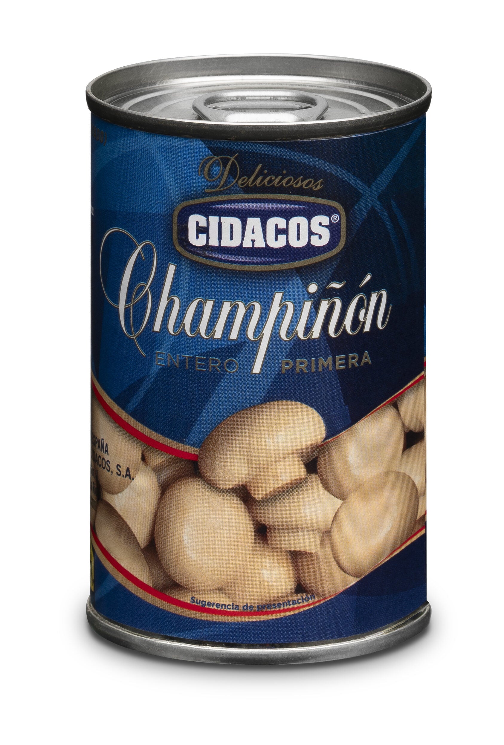 Champiñón entero lata Cidacos 85g escurr