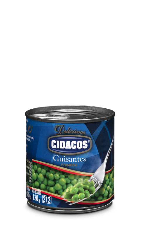 Guisantes lata Cidacos 120g escurr La Despensa