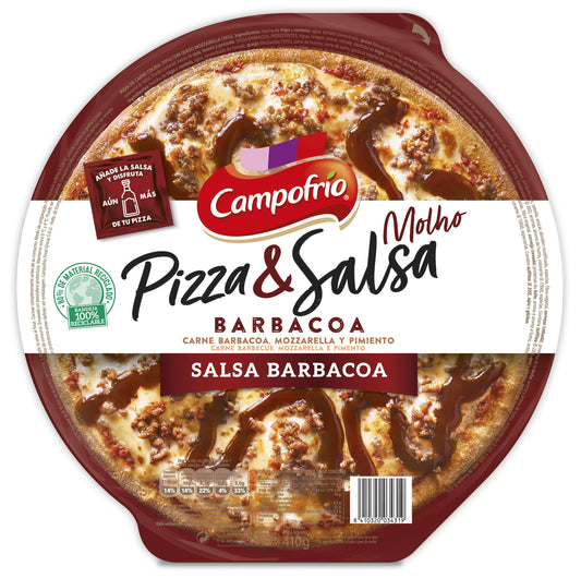 Pizza c/salsa barbacoa Campofrio 410g La Despensa