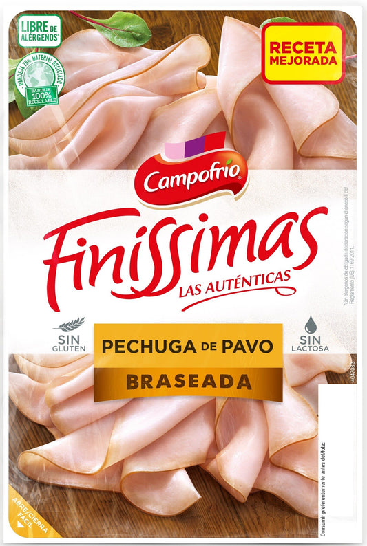 Pechuga pavo braseada finissima Campofrio 115gr La Despensa