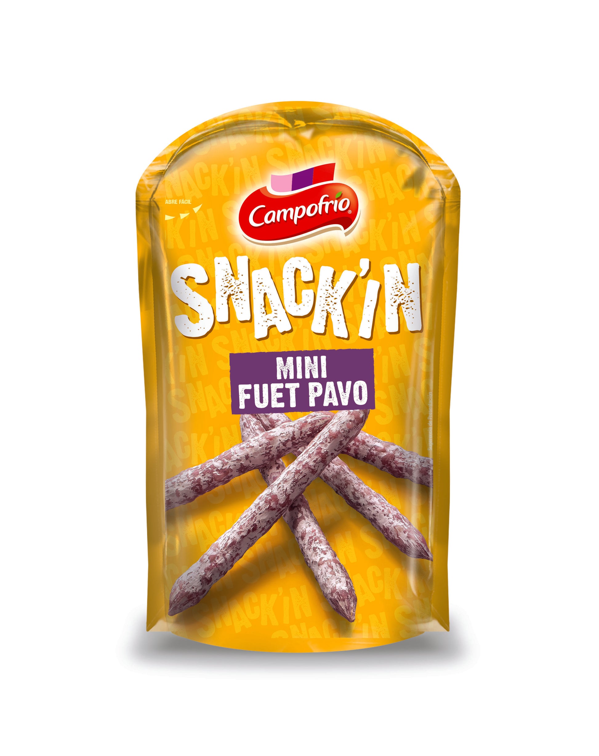 Fuet pavo mini stick Snack'in Campofrio 50g