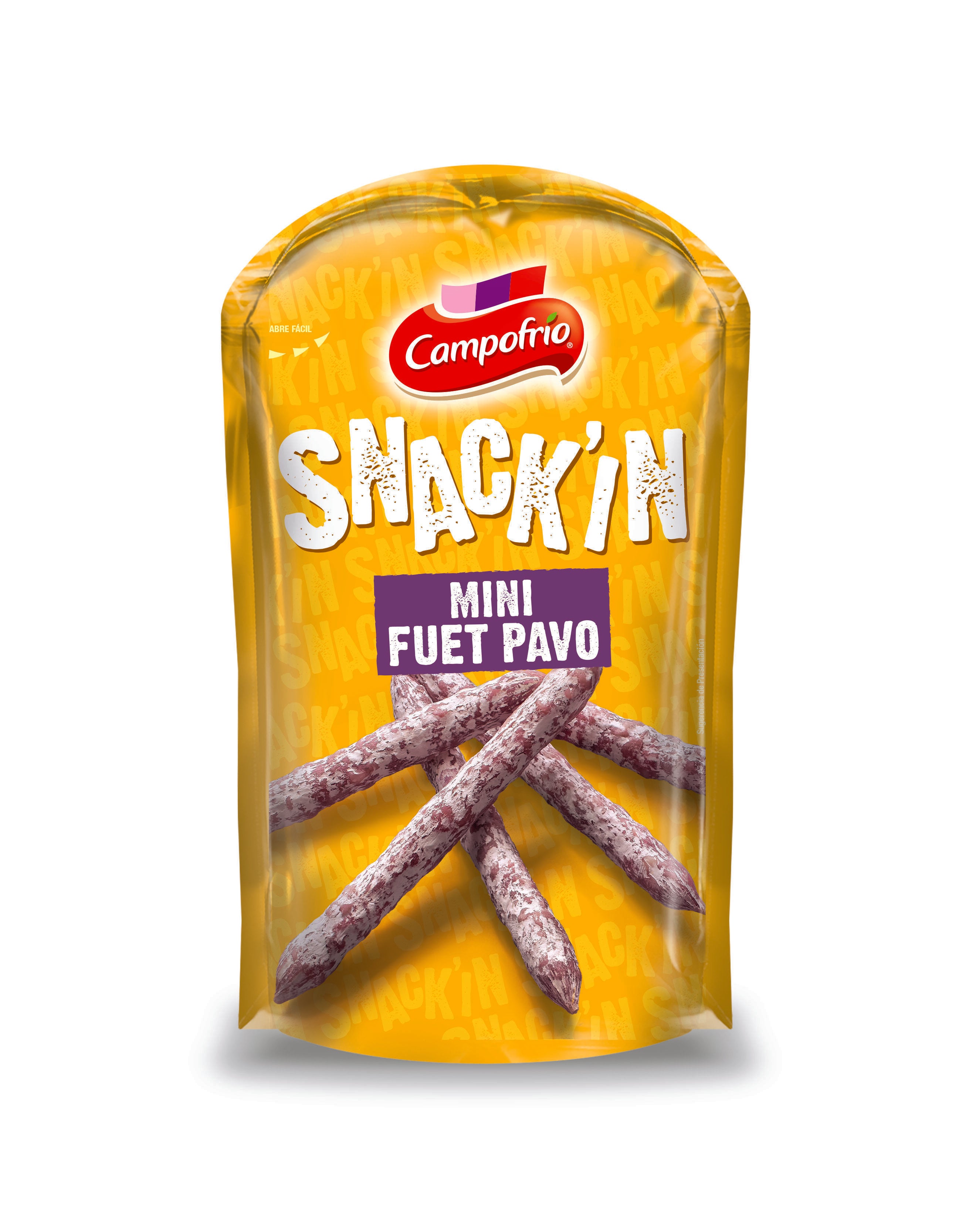 Fuet pavo mini stick Snack'in Campofrio 50g