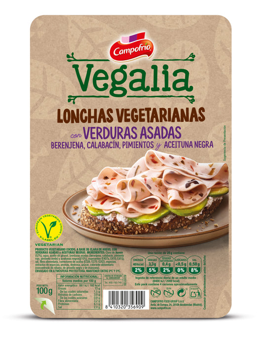 Vegalia verdura lonchas Campofrio 100g La Despensa