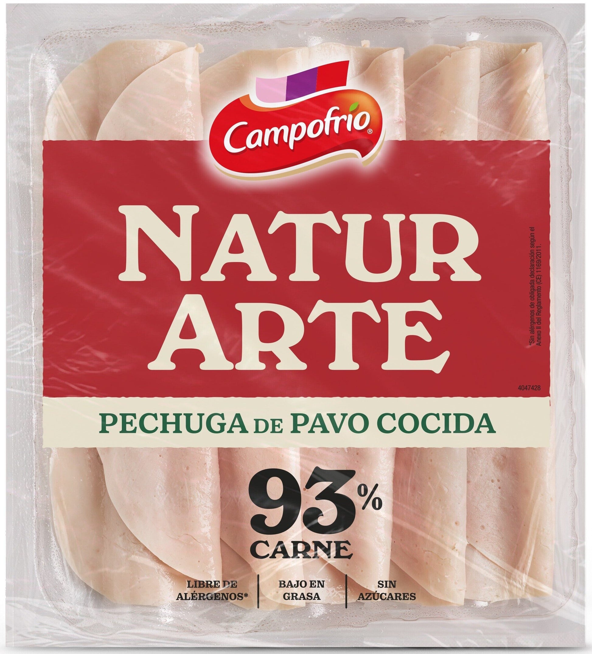 Pechuga pavo lonchas Naturarte 105g