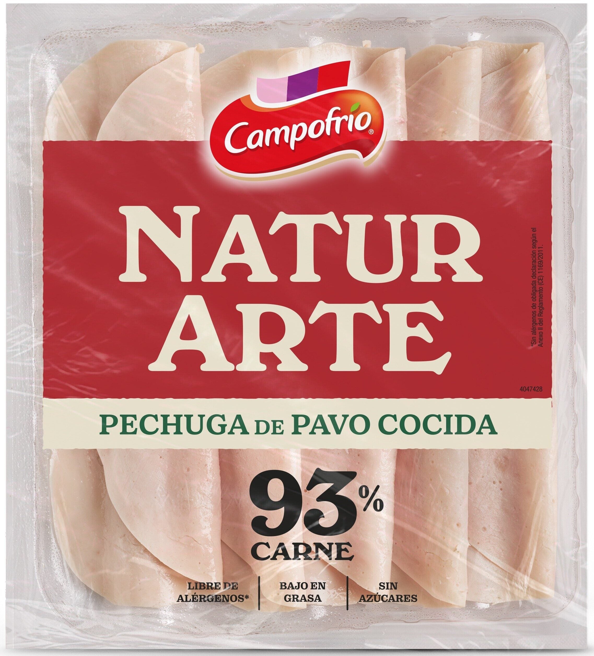 Pechuga pavo lonchas Naturarte 105g