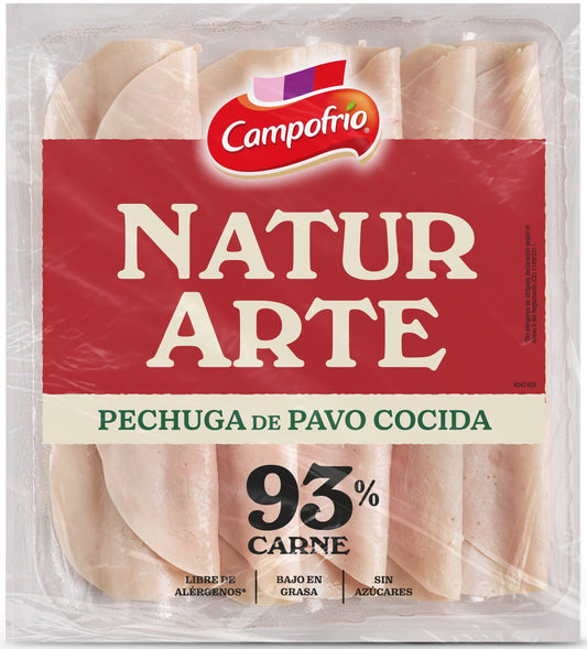 Pechuga pavo lonchas Naturarte 105g La Despensa