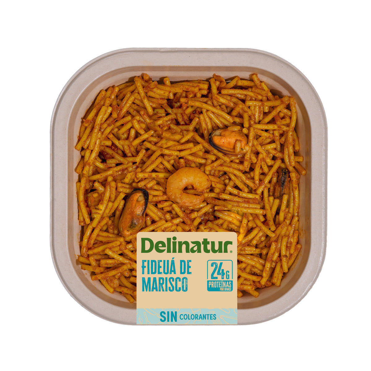 Fideua de marisco Delinatur 280g