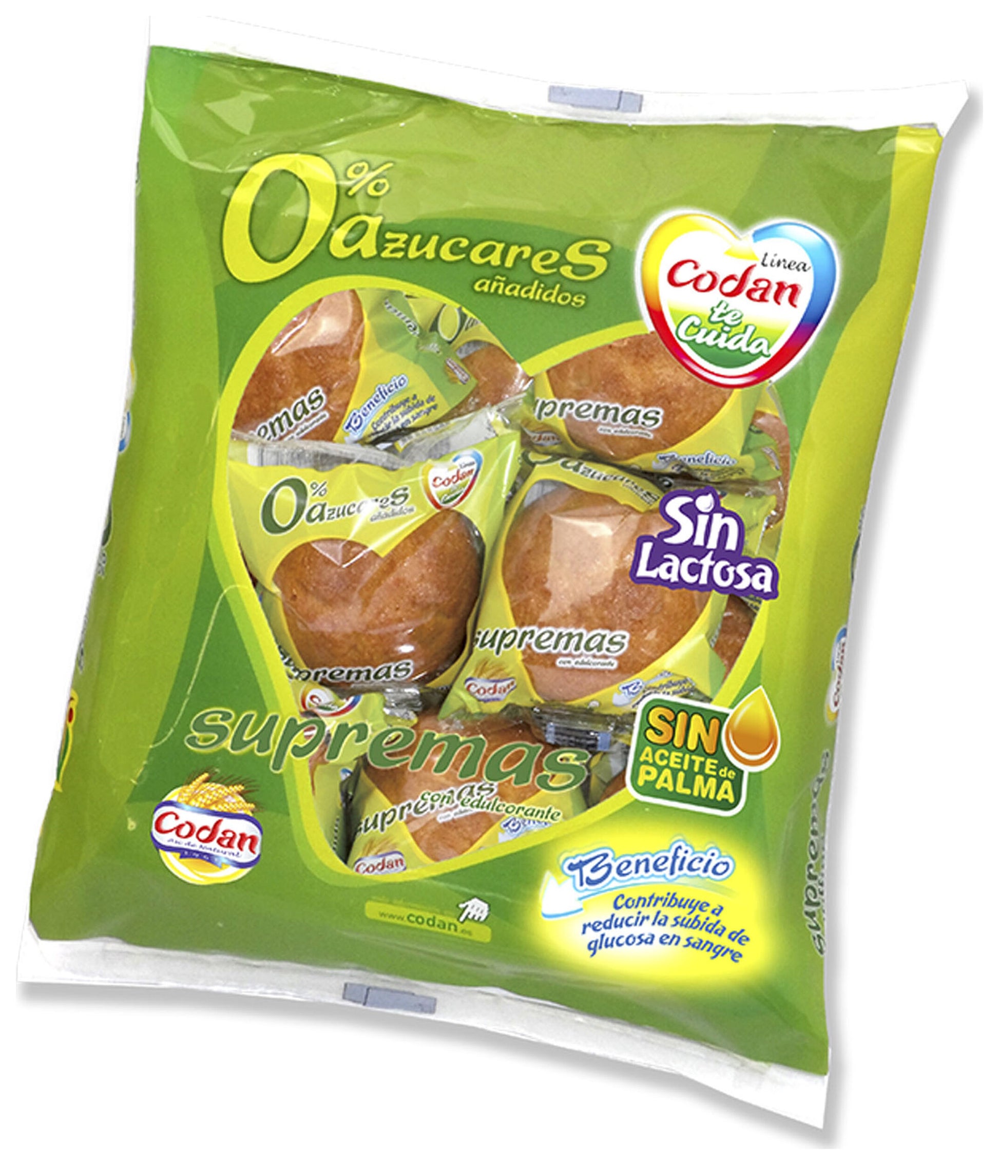 Suprema c/edulcorante Codan 350g