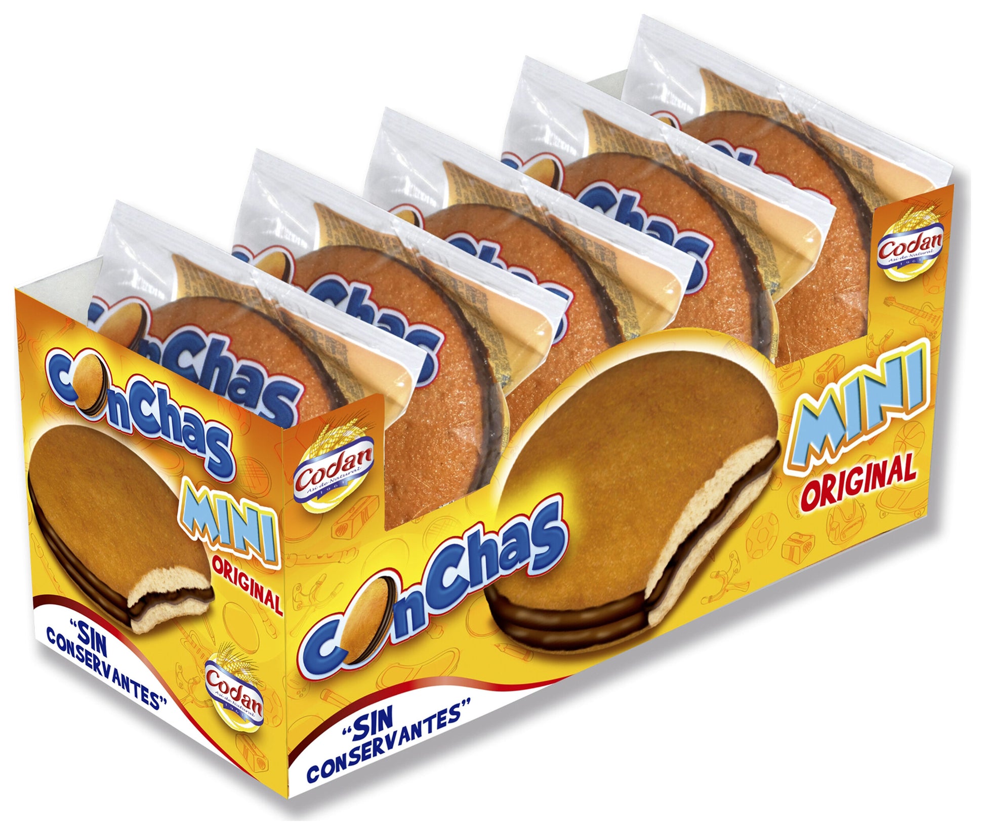 Concha mini original Codan 180g