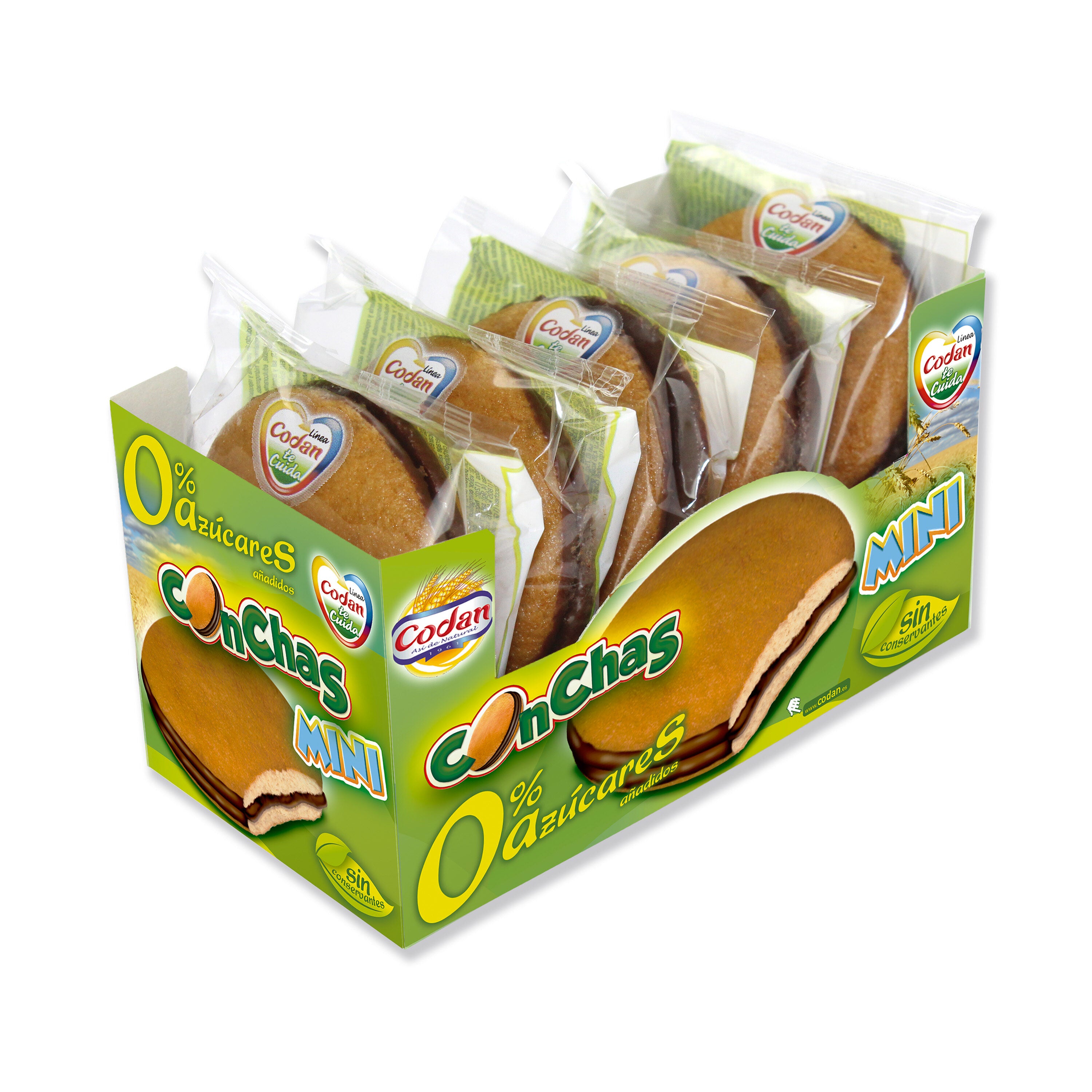 Concha mini s/az 0% Codan 145g