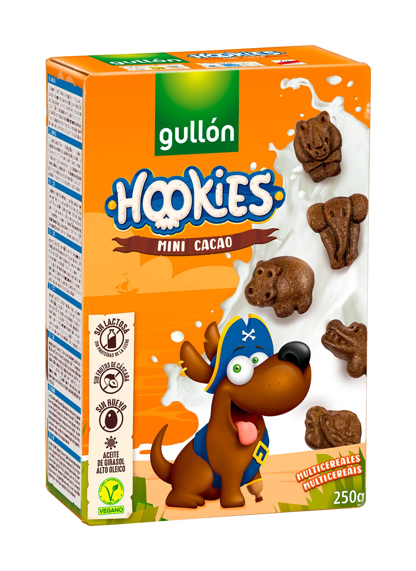 Galleta dibujos chocolate Gullón 250g