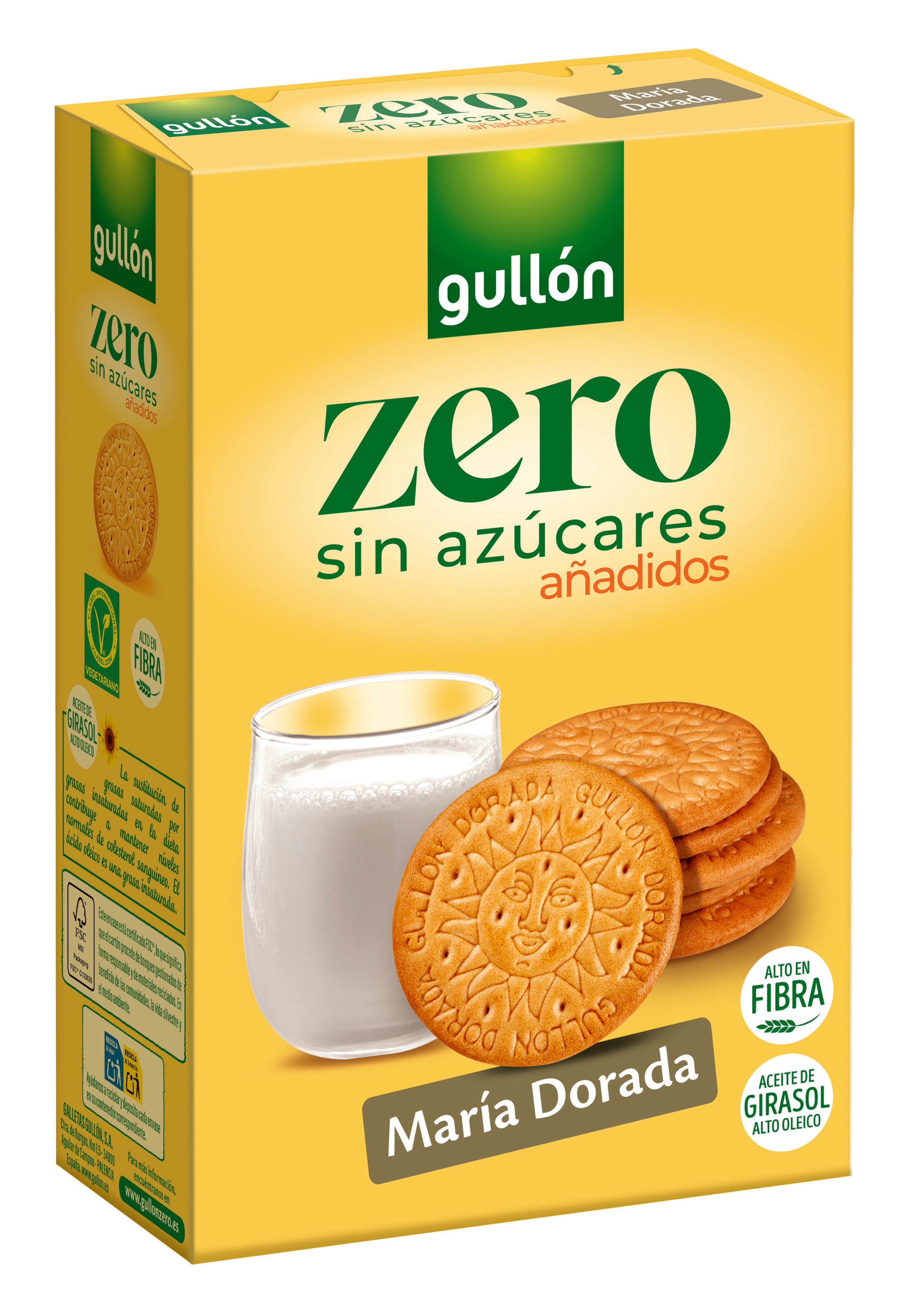 Galleta maria dorada s/az Gullón 400g