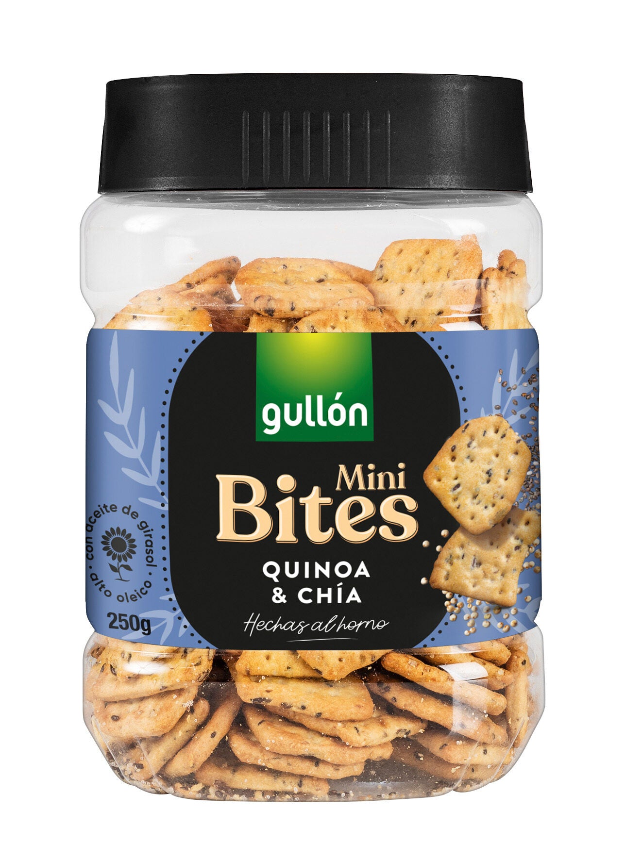Galleta salada quinoa chia Gullón 250g