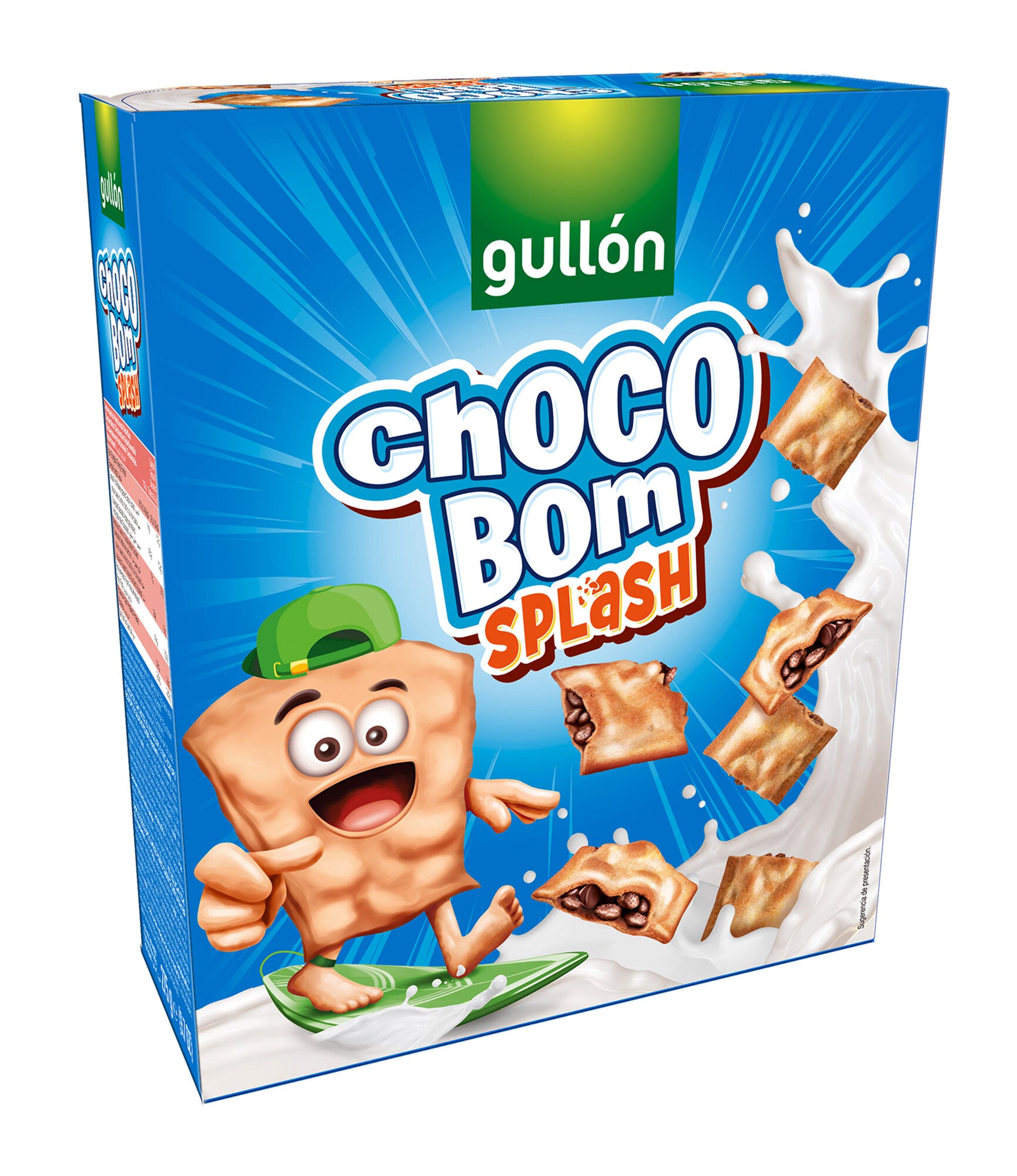 Galletas mini chocobom splash Gullón 275g