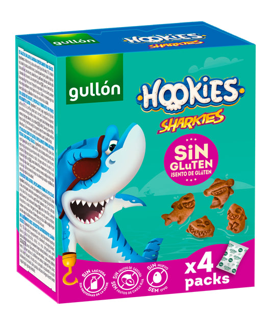 Galletas mini sharkies Gullón p4 40g/u La Despensa