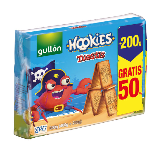 Galleta hookies tuestis Gullón 600g La Despensa