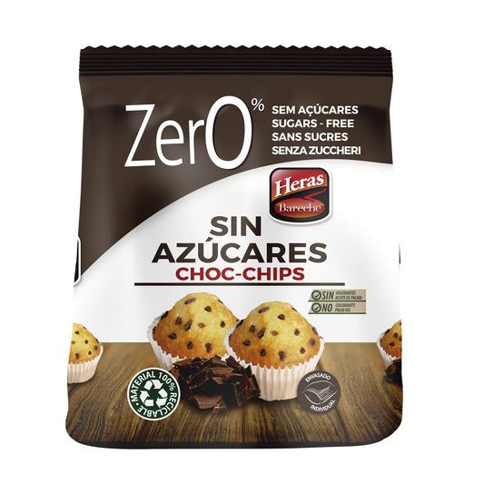 Muffins choco chips s/azucar heras p7 225g La Despensa