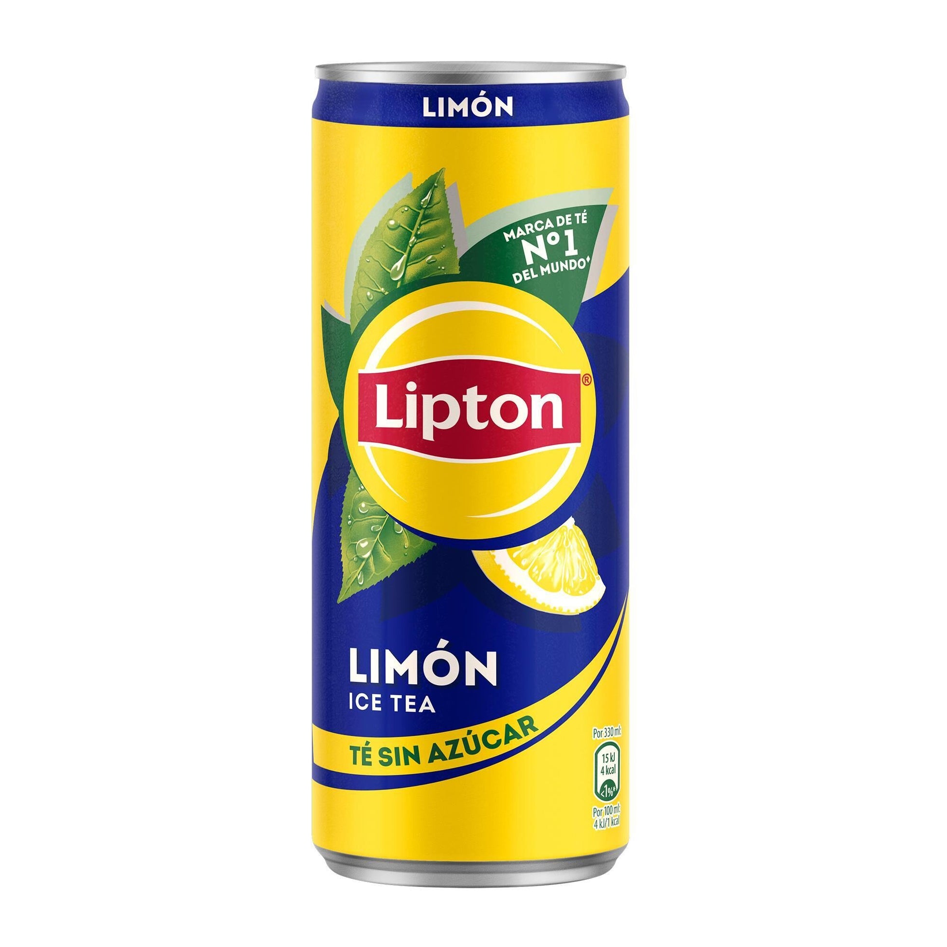 Té limón s/az lata Lipton 330ml