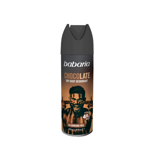 Desodorante spray hombre chocolate sin aluminio Babaria 150ml La Despensa