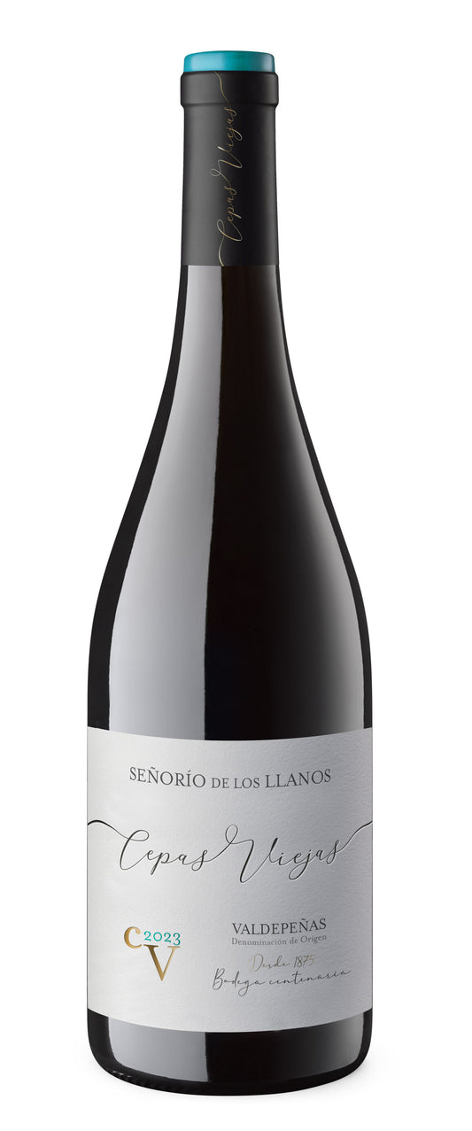 Vino tinto cepas viejas valdepeñas Señorios los Llanos 750ml La Despensa