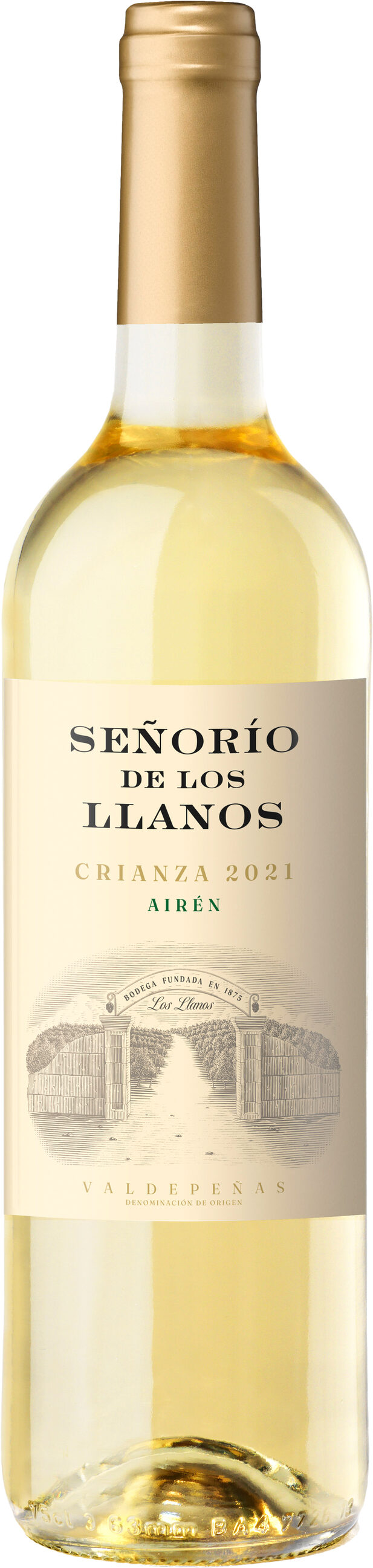 Vino blanco roble valdepeñas Señorio Llanos 750ml