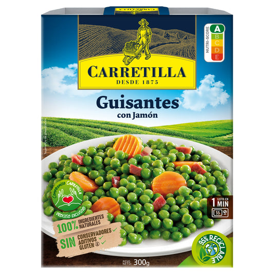 Guisantes c/jamón Carretilla 300g La Despensa