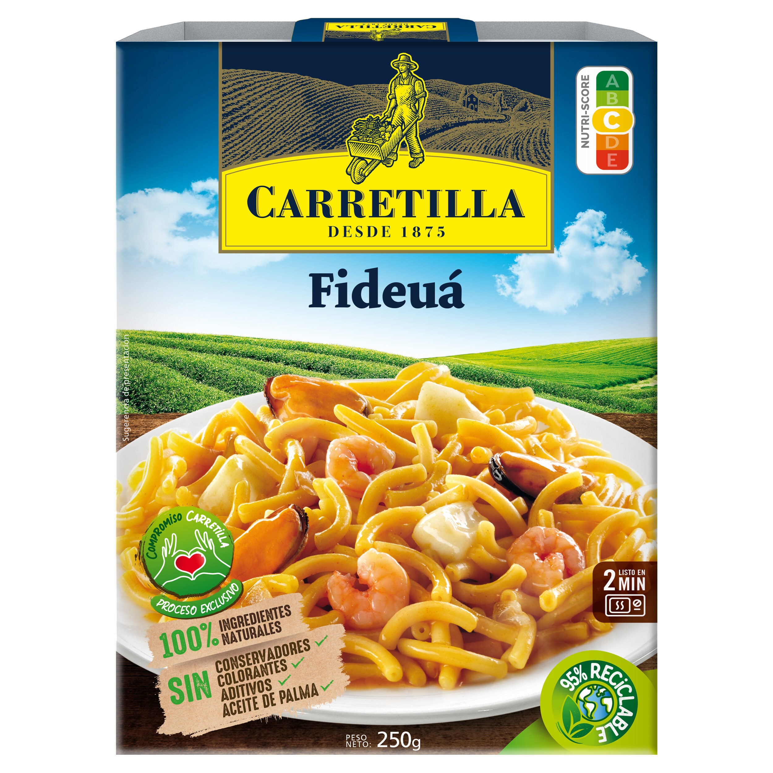 Fideua  Carretilla 250g