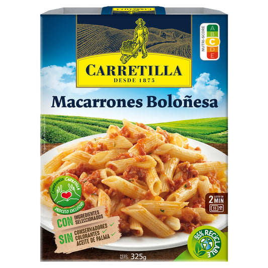 Macarrón a la boloñesa Carretilla 325g La Despensa