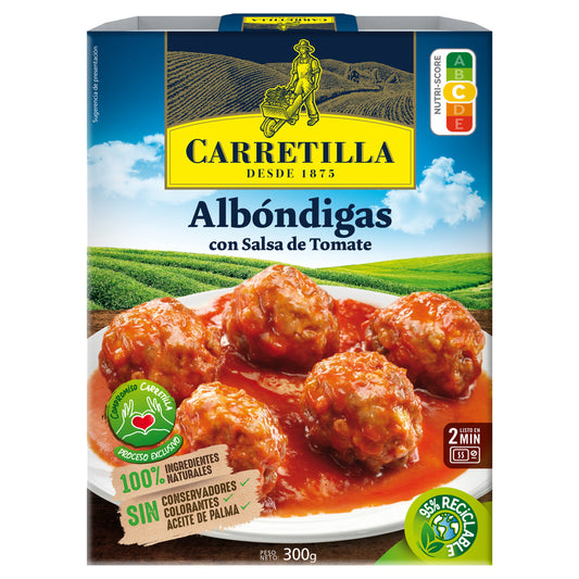Albóndiga c/ salsa de tomate Carretilla 300g La Despensa